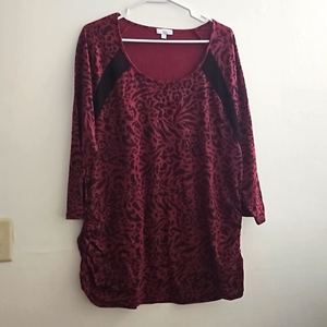3X Currants‎ Long Sleeve Shirt